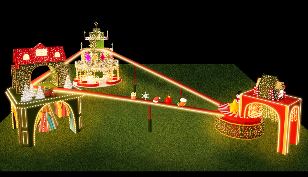 Sky Track Gift Train