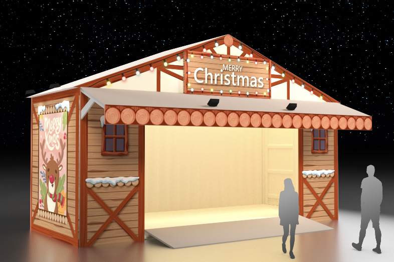 Snowy Fairy Tale Market