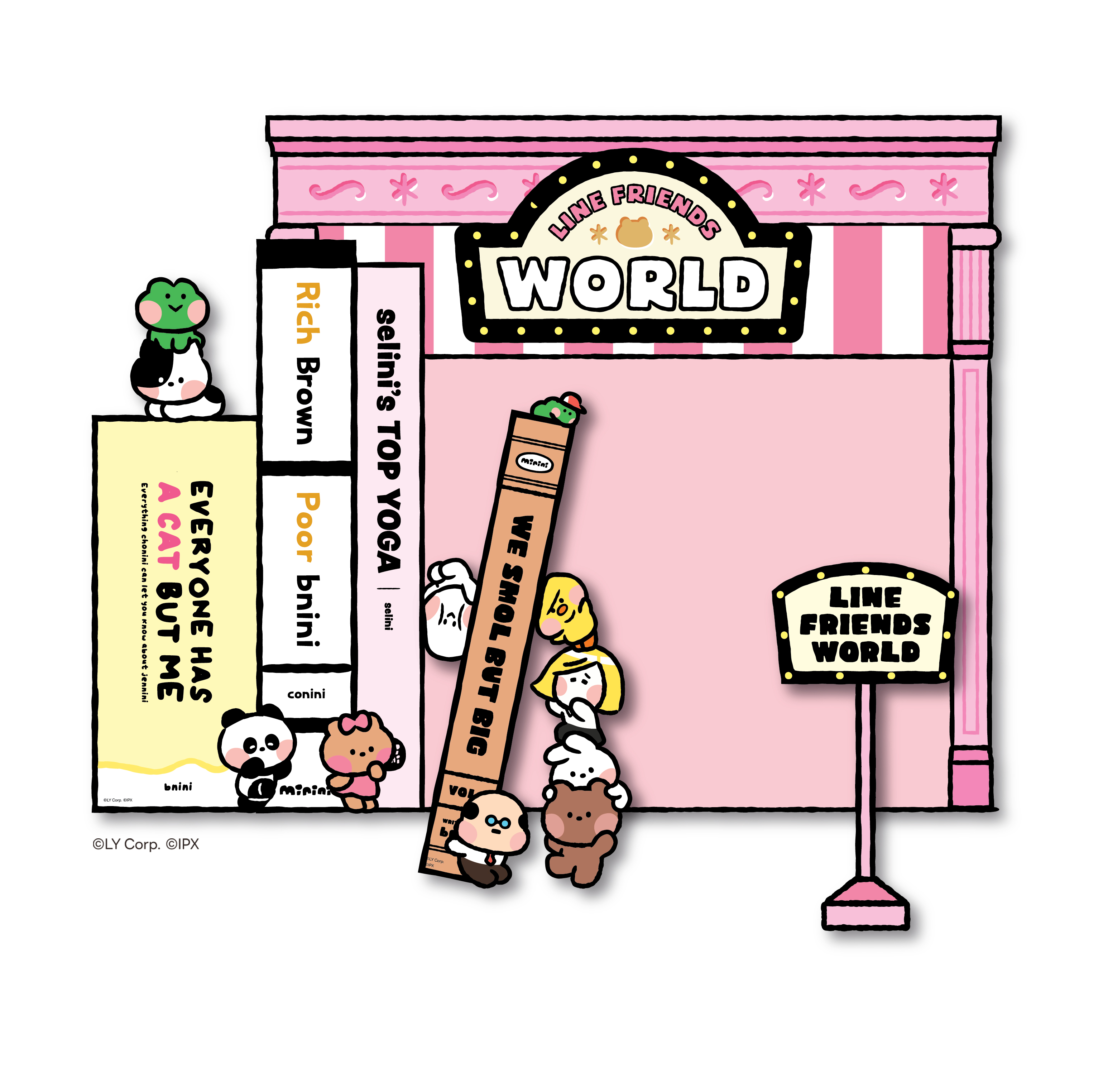 LINE FRIENDS minini WORLD