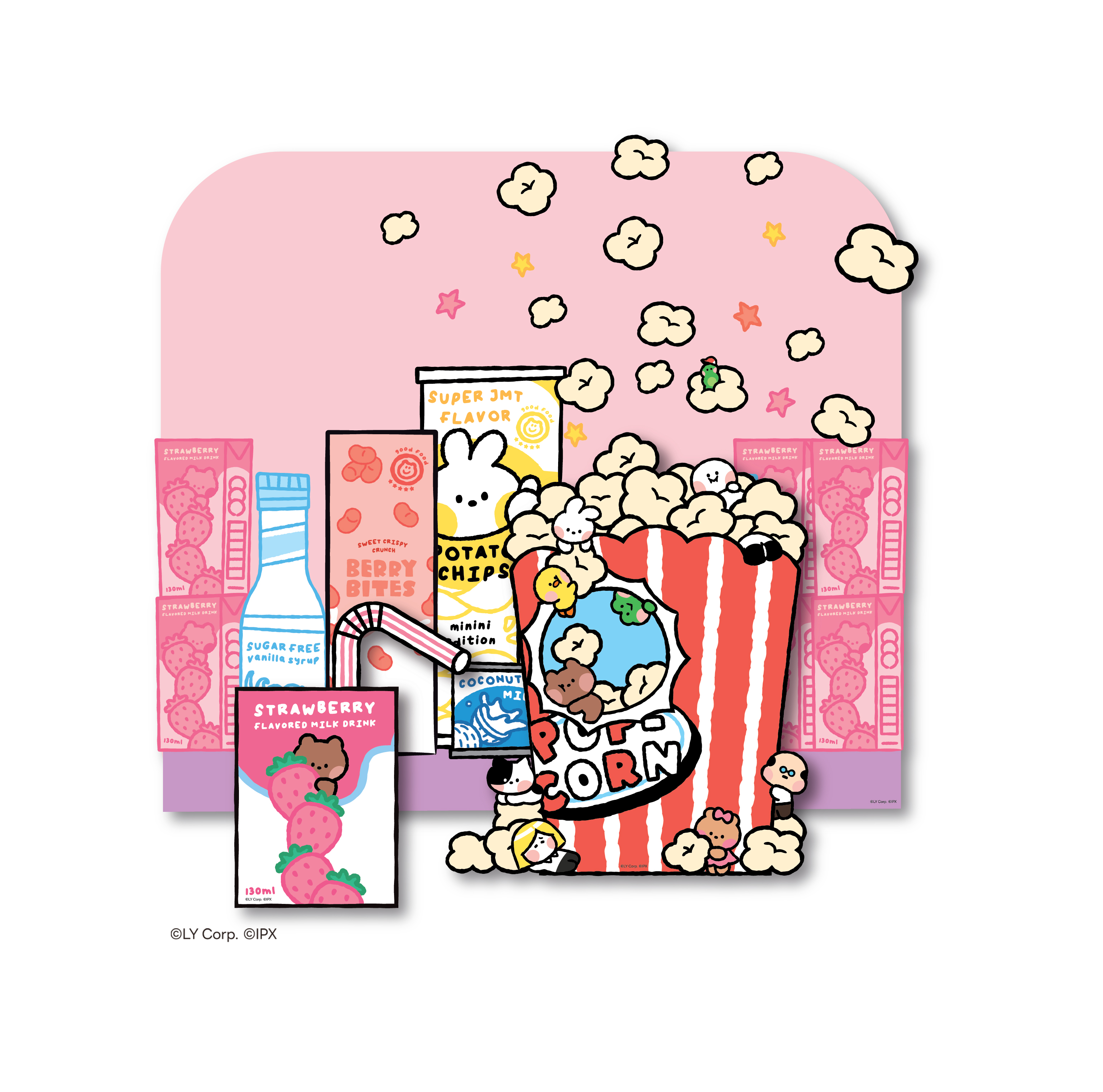 Surprise Popcorn Party